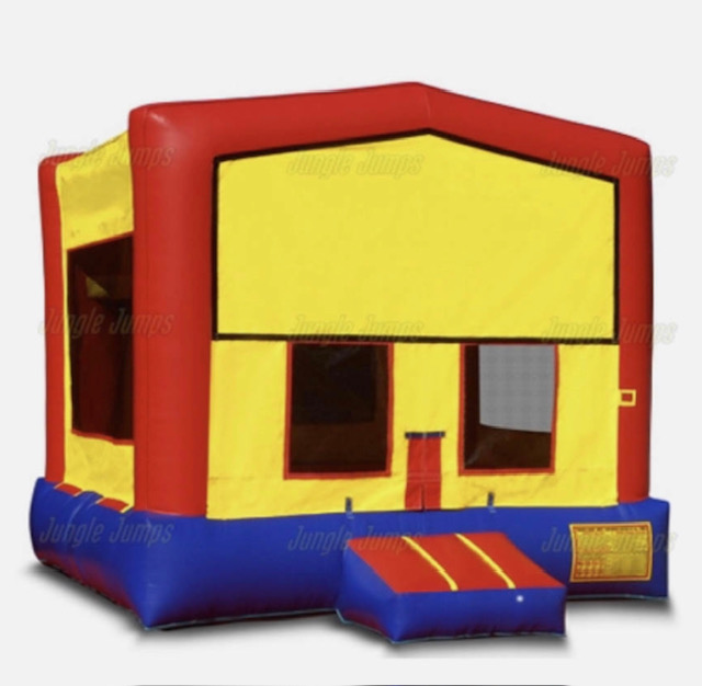 Yellow, Red, and Blue Jump Module 13' x 13'
