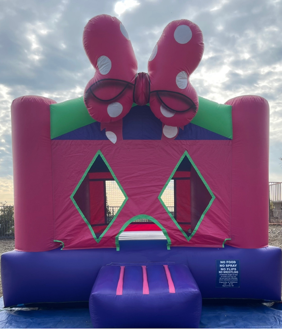 Minnie Mouse Bow 13' x 13'