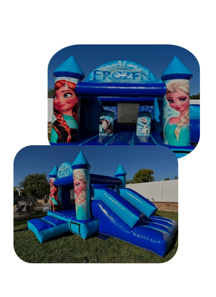 Frozen jump and slide 12’x15’
